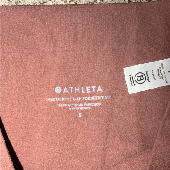 Athleta Salutation Stash Pocket Tight Leggings - Picture 2 of 3